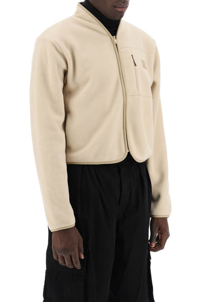 Rains short fleece jacket in durban style 19520 SAND