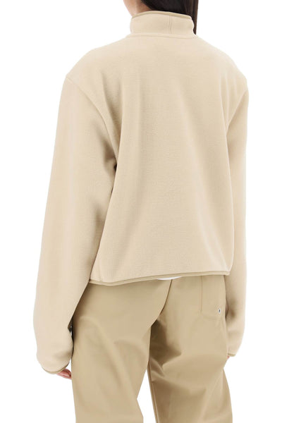 Rains short fleece jacket in durban style 19520 SAND