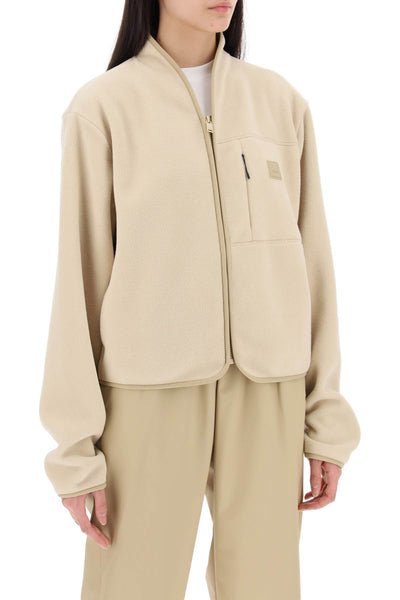 Rains short fleece jacket in durban style 19520 SAND