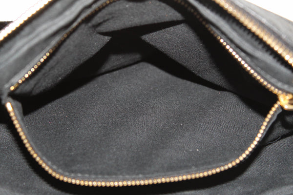 Balenciaga Black Giant 21 Gold Lambskin Leather Clutch
