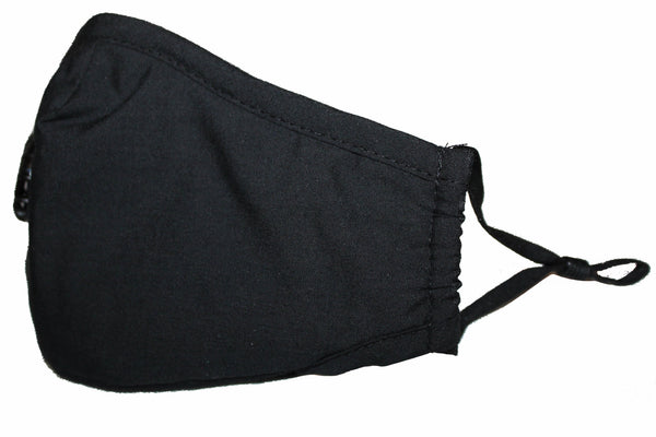Non Medical Black Lightweight & Comfortable Wear Face Covering with 1 Filter