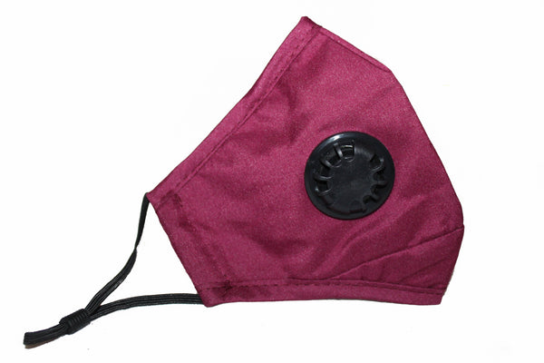 Non Medical Burgundy Lightweight & Comfortable Wear Face Mask/Covering
