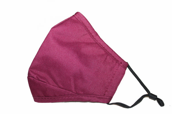 Non Medical Burgundy Lightweight & Comfortable Wear Face Mask/Covering