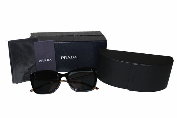 Prada Black/Grey Polarized Sunglasses SPR12x