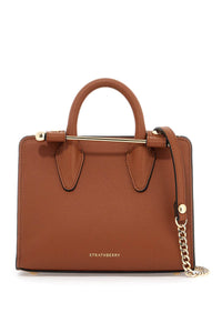 nano tote leather bag 20204 100 175 455 CHESTNUT