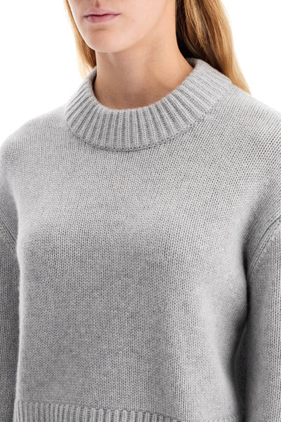 cashmere sony pullover sweater 2022078 DOVE GREY