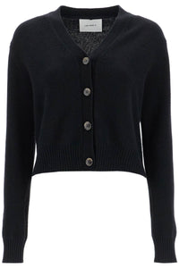 "cropped cashmere cardigan ' 2023006 BLACK