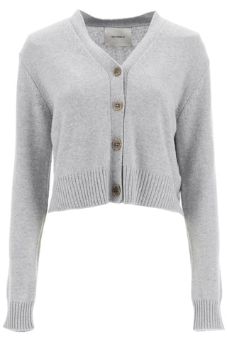 "cropped cashmere cardigan ' 2023006 DOVE GREY