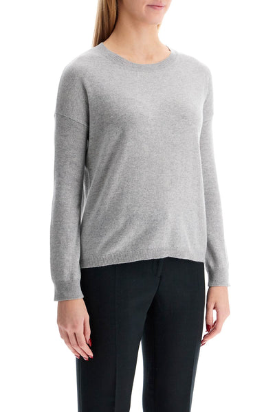 LISA YANG dea cashmere crewneck pul 2023092 DOVE GREY | Italystation.com - Shop Now at italystation.com