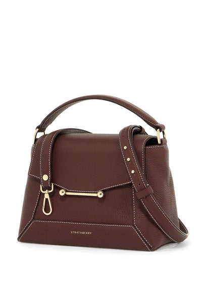 'mosaic' handbag 20232 125 680 465 CHOCOLATE - VANILLA STITCH