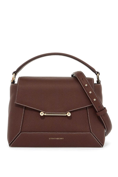 'mosaic' handbag 20232 125 680 465 CHOCOLATE - VANILLA STITCH