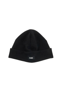 RAINS ribbed fleece be 20360 BLACK | Italystation.com - Shop Now at italystation.com