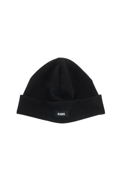 RAINS ribbed fleece be 20360 BLACK | Italystation.com - Shop Now at italystation.com