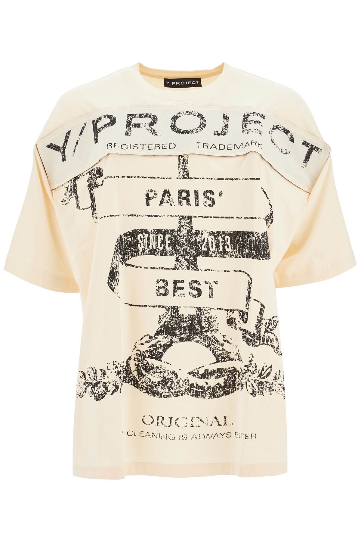 "paris' best t-shirt with 204TS017 J130 LIGHT SAND