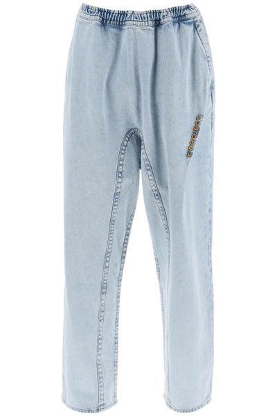 double-stitched soufflé jeans 207PA012 D22 ICE BLUE