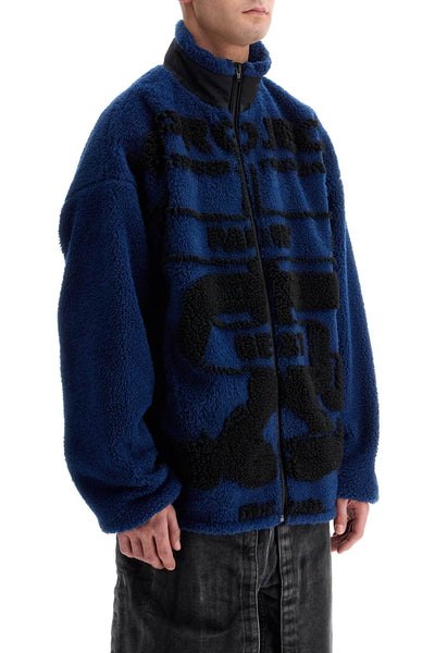 Y PROJECT "paris best fleece jacket 209JA002 F571 DARK BLUE/ | Italystation.com - Shop Now at italystation.com