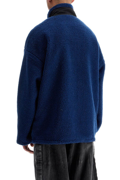 Y PROJECT "paris best fleece jacket 209JA002 F571 DARK BLUE/ | Italystation.com - Shop Now at italystation.com