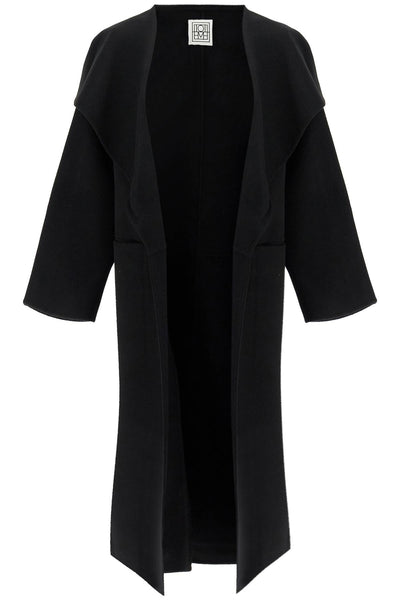 signature wool-cashmere coat 211 110 717 BLACK