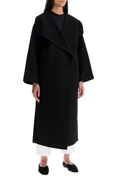 signature wool-cashmere coat 211 110 717 BLACK