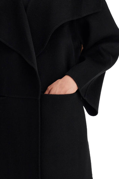 signature wool-cashmere coat 211 110 717 BLACK