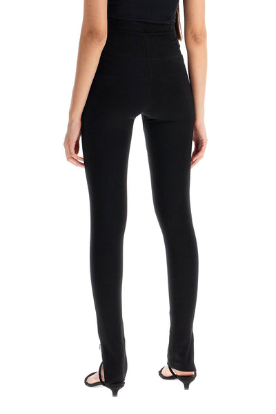 zip cuff leggings 211 238 774 BLACK