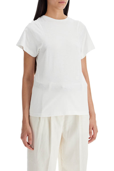 curved seam t-shirt 211 439 770 OFF-WHITE