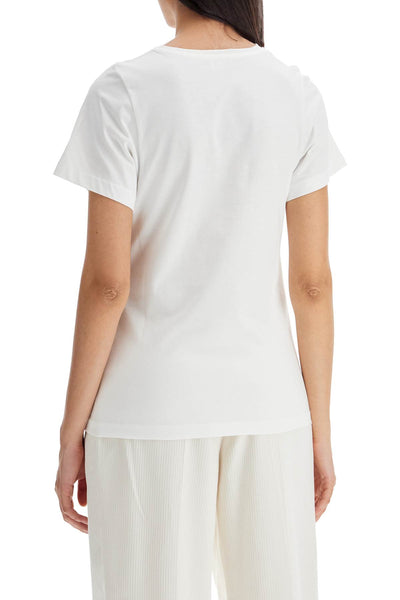 curved seam t-shirt 211 439 770 OFF-WHITE