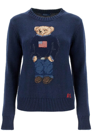 polo bear crewneck pul 211927070001 NAVY MULTI