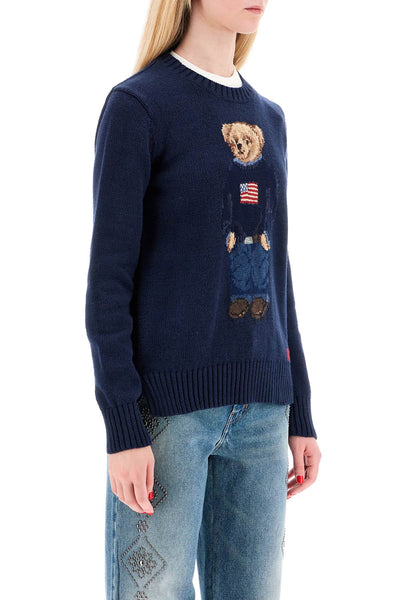 polo bear crewneck pul 211927070001 NAVY MULTI