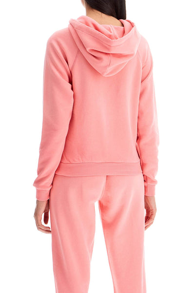 hooded sweatshirt with embroidered logo 211935583002 RIBBON PINK