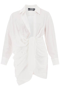 la robe bahia mini dress 213DR009 1020 WHITE