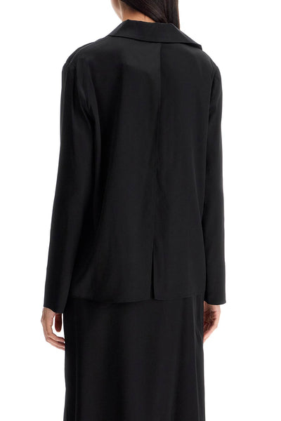 open shirt 'the night chemise 213SH103 1000 BLACK