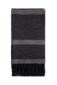 gray monogram jacquard scarf in rws virgin wool 214 882 807 GREY MONOGRAM