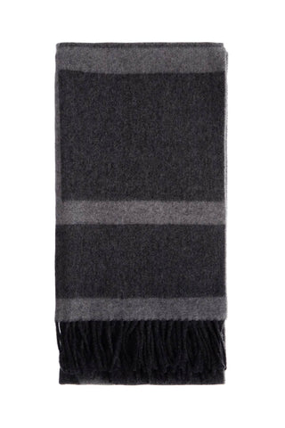 gray monogram jacquard scarf in rws virgin wool 214 882 807 GREY MONOGRAM