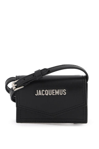 le porte azur' crossbody cardholder 216SL004 3061 BLACK