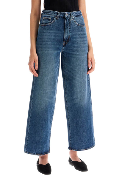 cropped flare jeans 221 230 741 32 WASHED BLUE