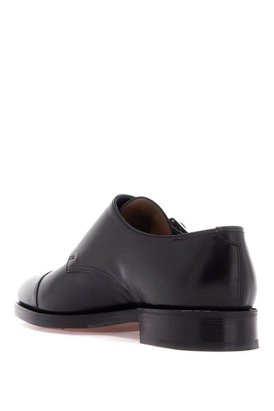 william monk strap loafers 228032L BLACK