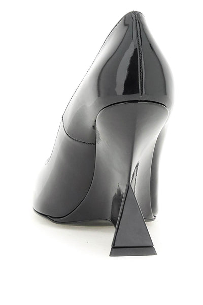 patent leather cheope pumps 231WS509L002 BLACK