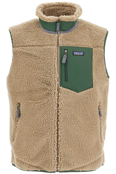 classic retro-x fleece vest 23048 SEABIRD GREY