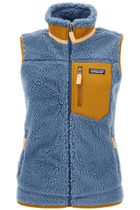 women's classic retro-x fleece vest 23083 UTILITY BLUE