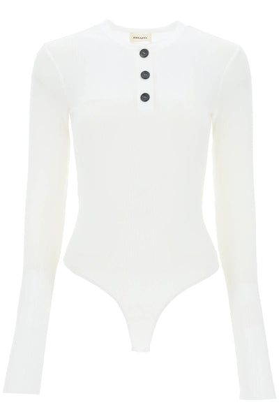 janelle ribbed bodysuit 2318167 W167 CREAM