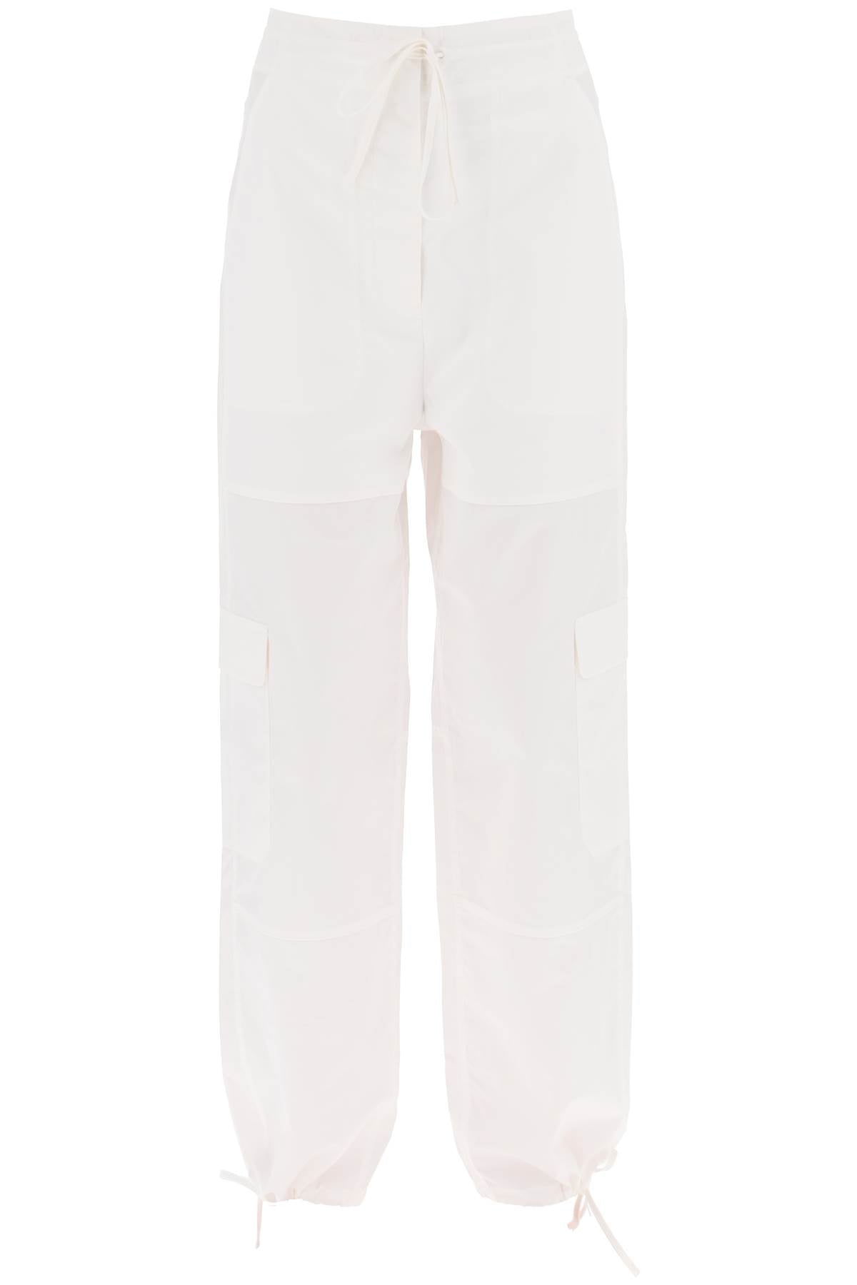 cotton cargo pants 233 2035 290 WHITE