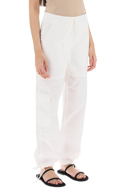 cotton cargo pants 233 2035 290 WHITE