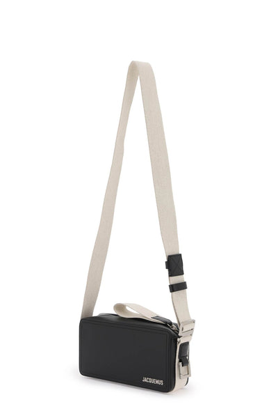 le cuerda horizontal crossbody bag 235BA092 3061 BLACK