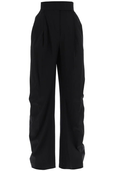 gary stretch wool trousers 236WCP102W041 BLACK