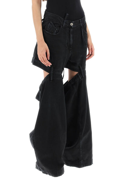 ashton cut-out jeans 236WCP126D059 BLACK