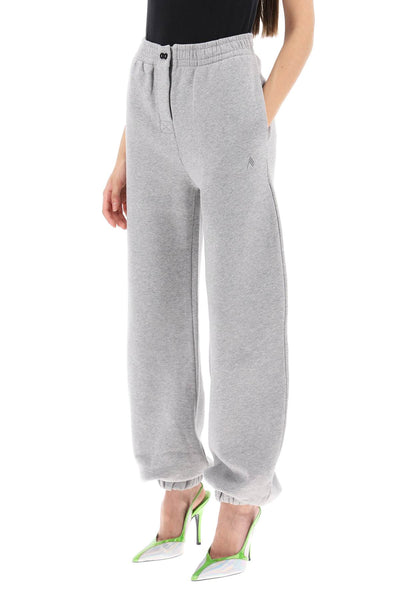 melange cotton sweatpants 236WCP132JF03 MELANGE GREY