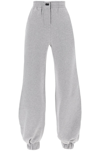 melange cotton sweatpants 236WCP132JF03 MELANGE GREY