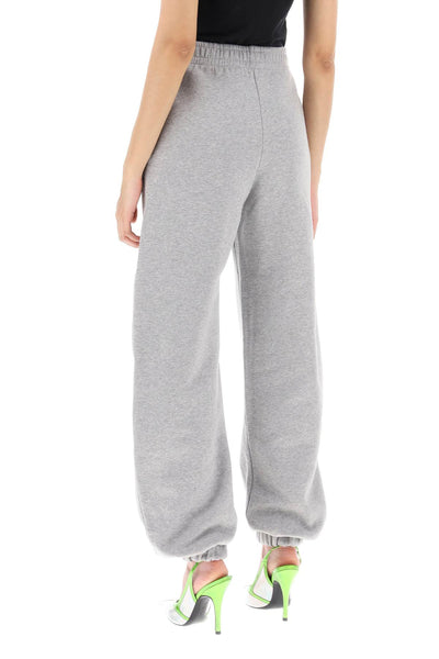 melange cotton sweatpants 236WCP132JF03 MELANGE GREY