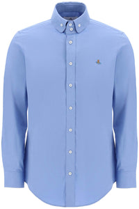 two button krall shirt 24010005W00R7 BLUE